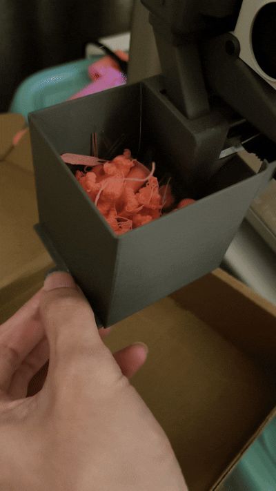 可抽拉便捷竹屎收纳盒
