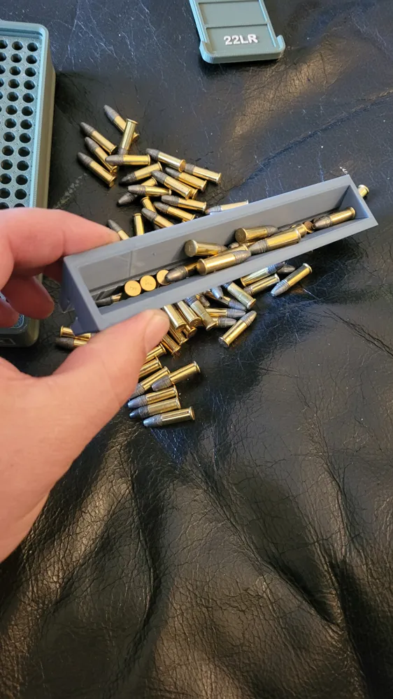 22LR Ammo Storage Box Speed Loader - Free 3D Print Model - MakerWorld