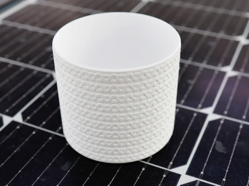 Knit Pattern Pot