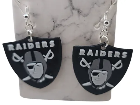 Raiders Earrings
