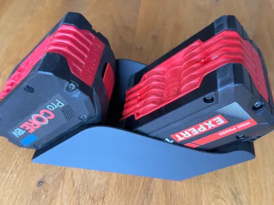 Bosch 18V ProCore/Expert Battery Wall Mount 2,4,6,8