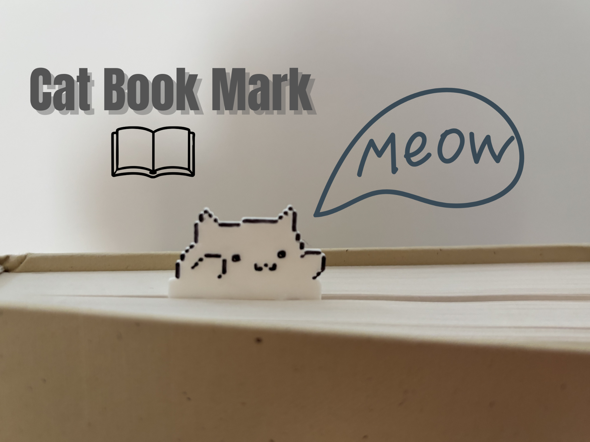 Cat Bookmark