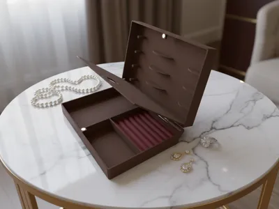 Jewelry Organizer – Print-in-Place Hinged Box