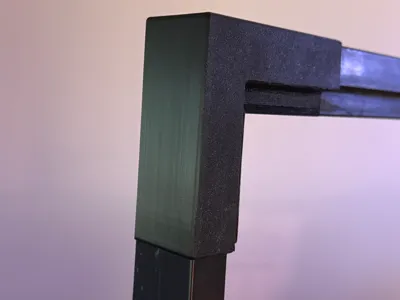 Aquarium frame corner reparation