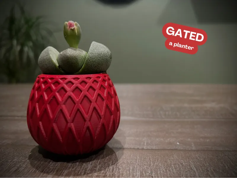 GATED - a planter