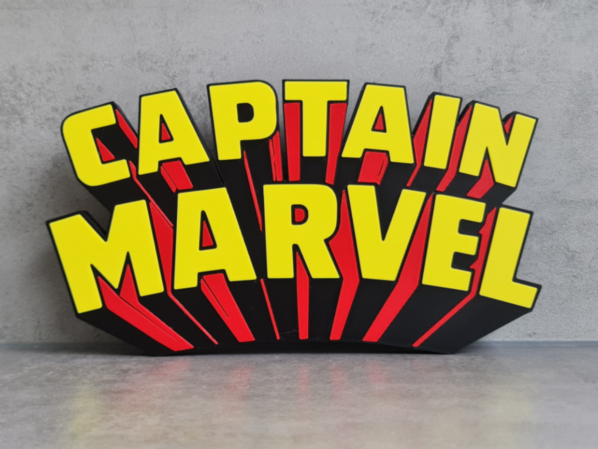 Captain Marvel Logo / Sign