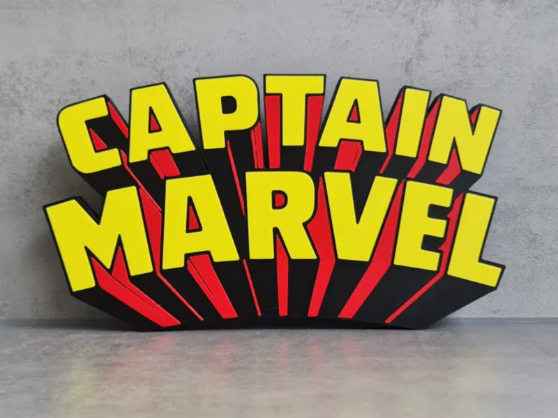Captain Marvel Logo / Sign