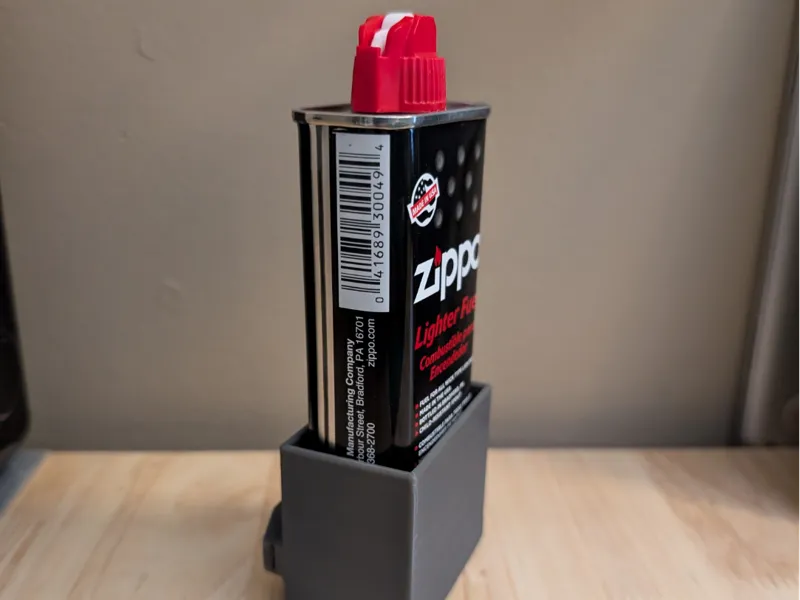MultiBoard Zippo Lighter Fuel Holder