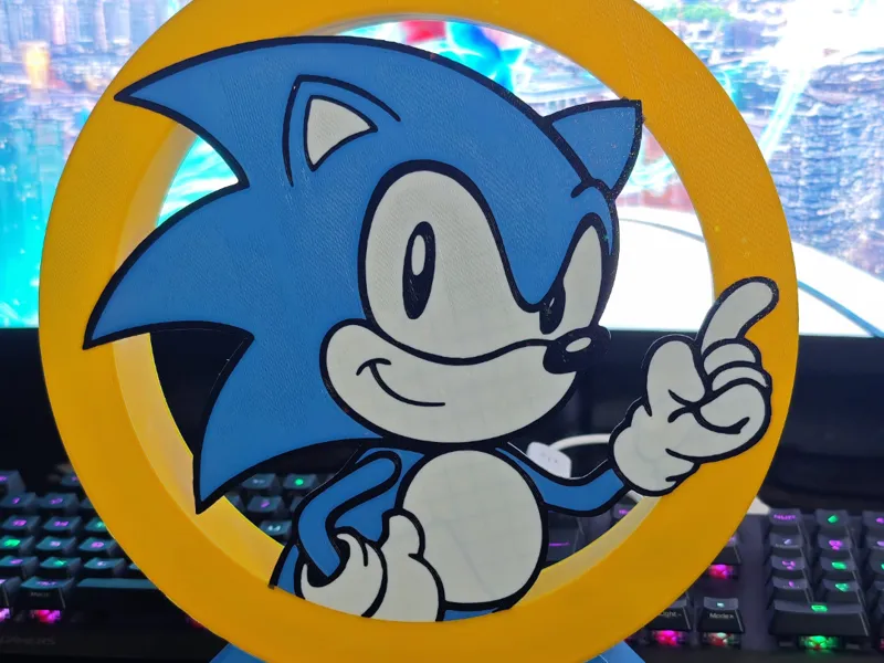 Lampada Sonic anello luminoso