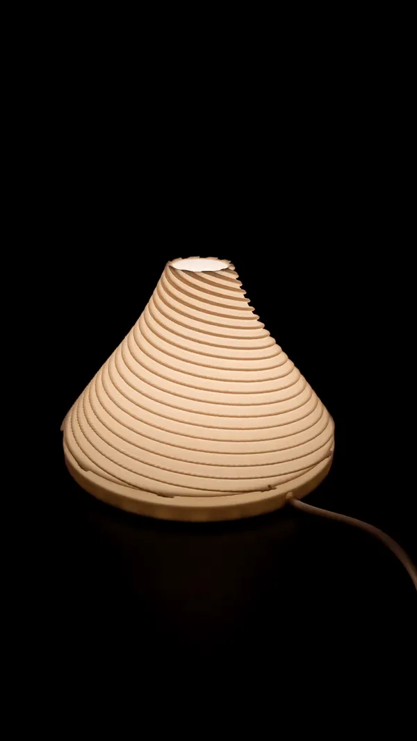 Abat-jour hypnotique pour kit lampe LED