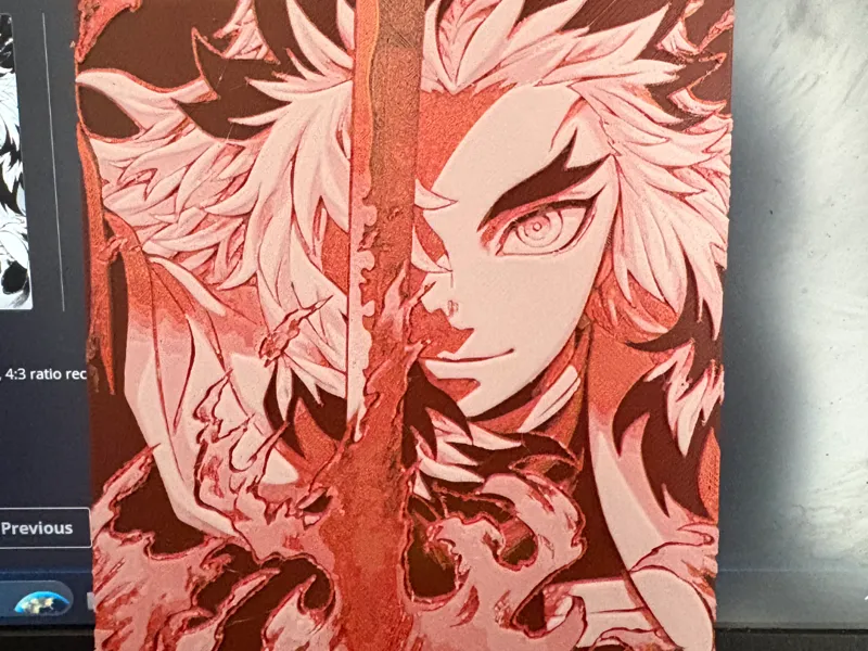 Demon Slayer Hueforge (rengoku)