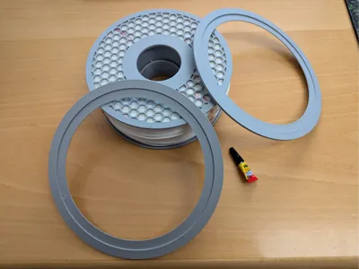 Bambu Spool 18cm to 20cm Adapter (Upgrade for ASM)