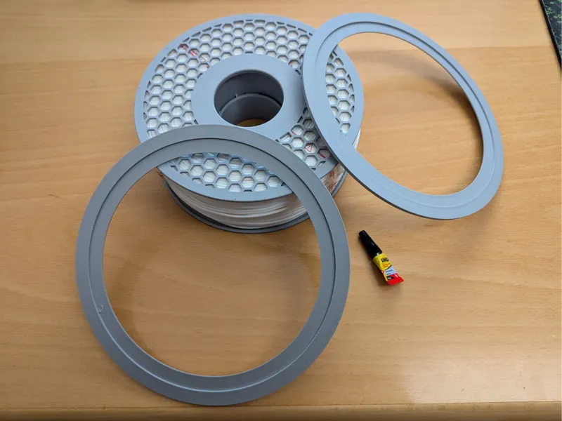 Bambu Spool 18cm to 20cm Adapter (Upgrade for ASM)