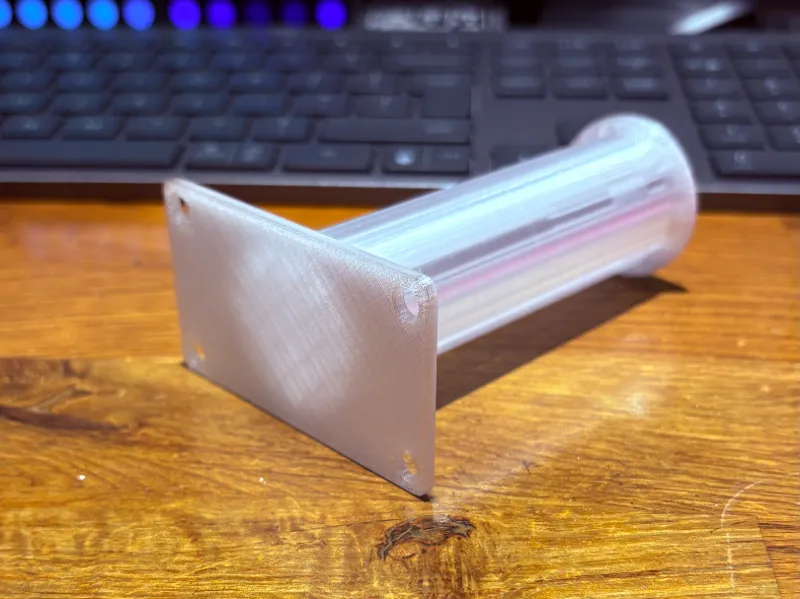 Slim (100mm) wall filament wall spool holder