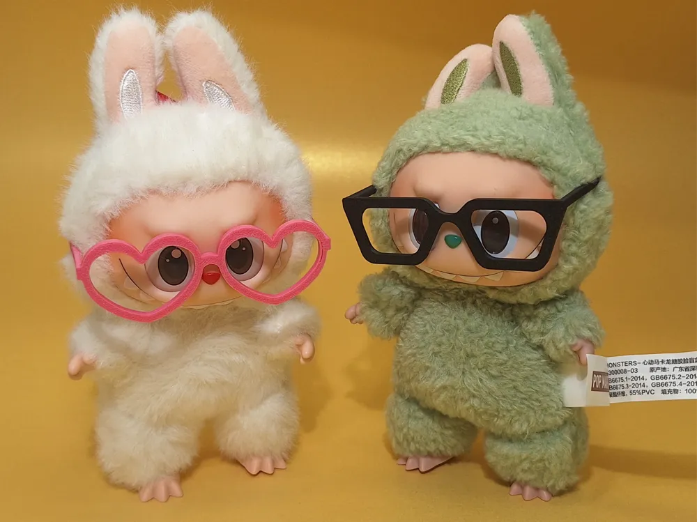 Bibelot de lunettes décoratives, ornement à collectionner, cadeau, conception spéciale