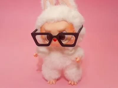 Bibelot de lunettes décoratives, ornement à collectionner, cadeau, conception spéciale