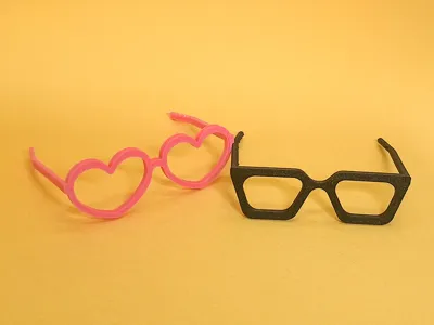 Bibelot de lunettes décoratives, ornement à collectionner, cadeau, conception spéciale