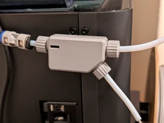 PTFE Y Splitter - No Additional Couplers Needed!