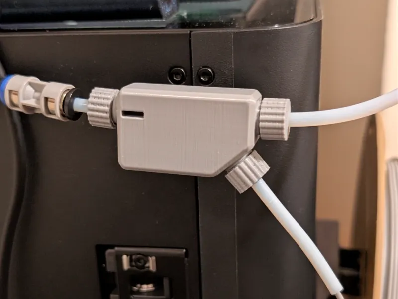 PTFE Y Splitter - No Additional Couplers Needed!