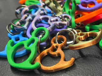 Rescue 8 Keychain
