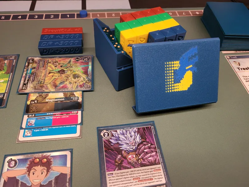 Digimon Markers and Box 