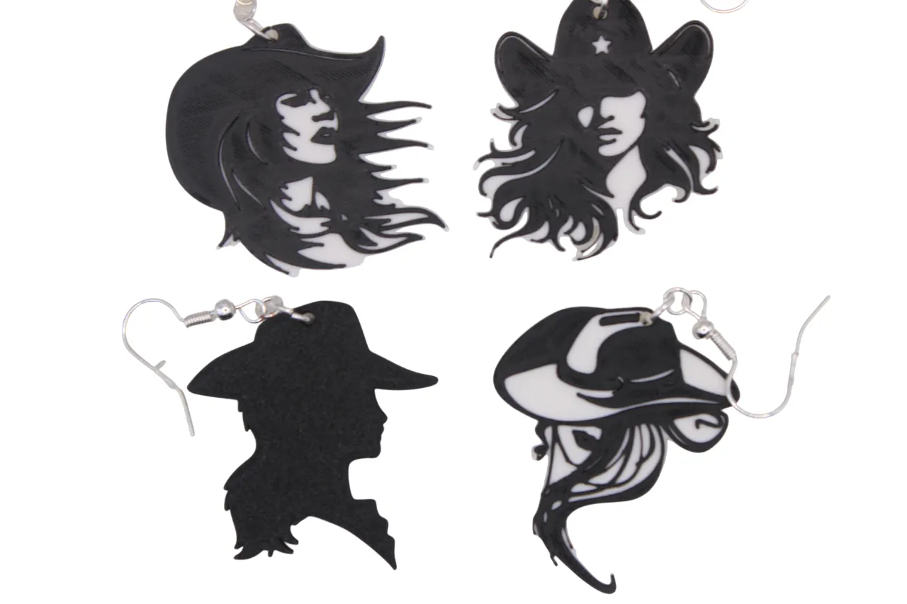 Rodeo Earrings - Cowgirl Silo view 2