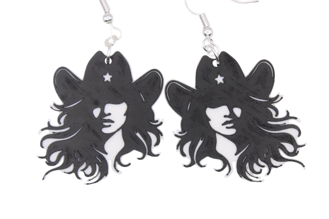 Rodeo Earrings - Cowgirl Silo view 4