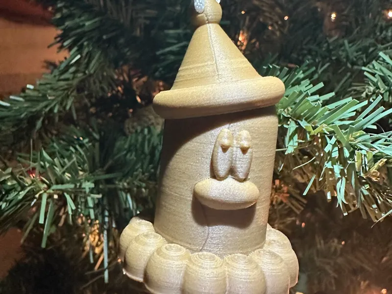 Diglett Christmas Ornament
