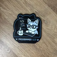Programmer Cat Coaster