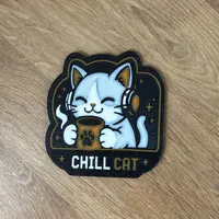 Chill Cat Coaster