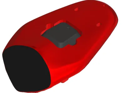 Kawasaki ZX-4R Seat Cowl - RaceBox Mini & Charging