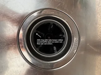 Insinkerator Rubber Sound Baffle Opener