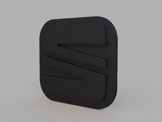 Placa Seat con y sin fondo