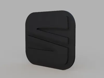 Seat Plate with and without background