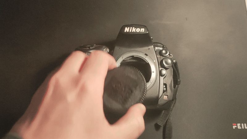 Nikon camera lens cap (without logo)