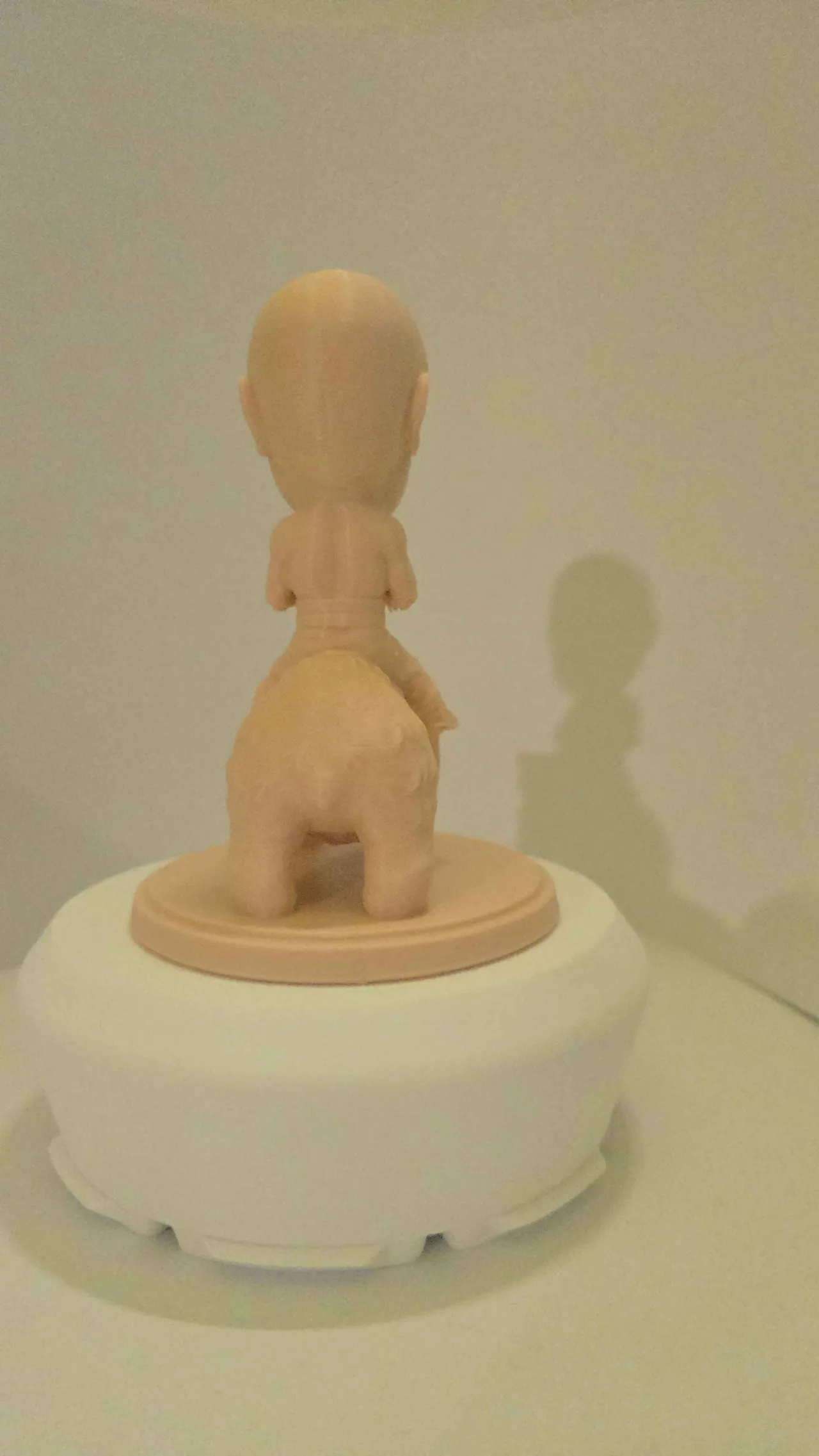 Putin Riding a Bear – Stylized Parody Figure 90 mm view 4