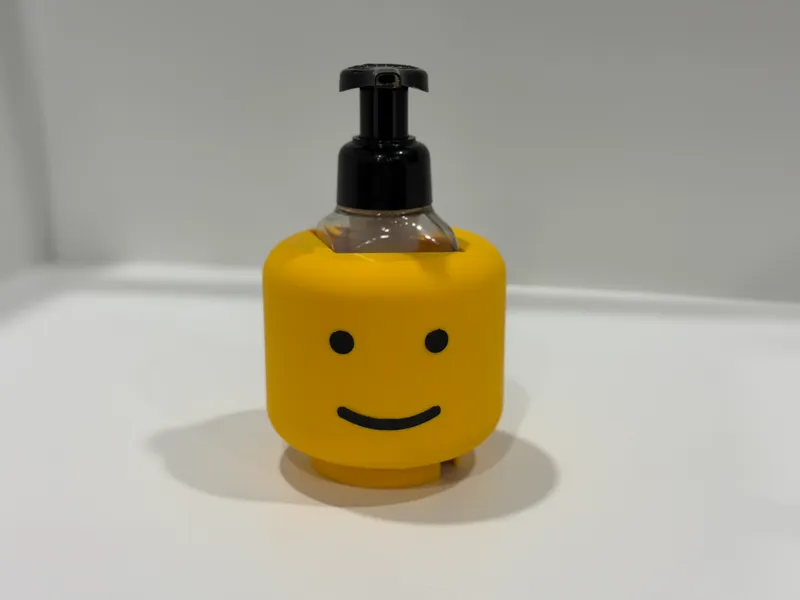 Brickman Head Soap Holder (B&BW)
