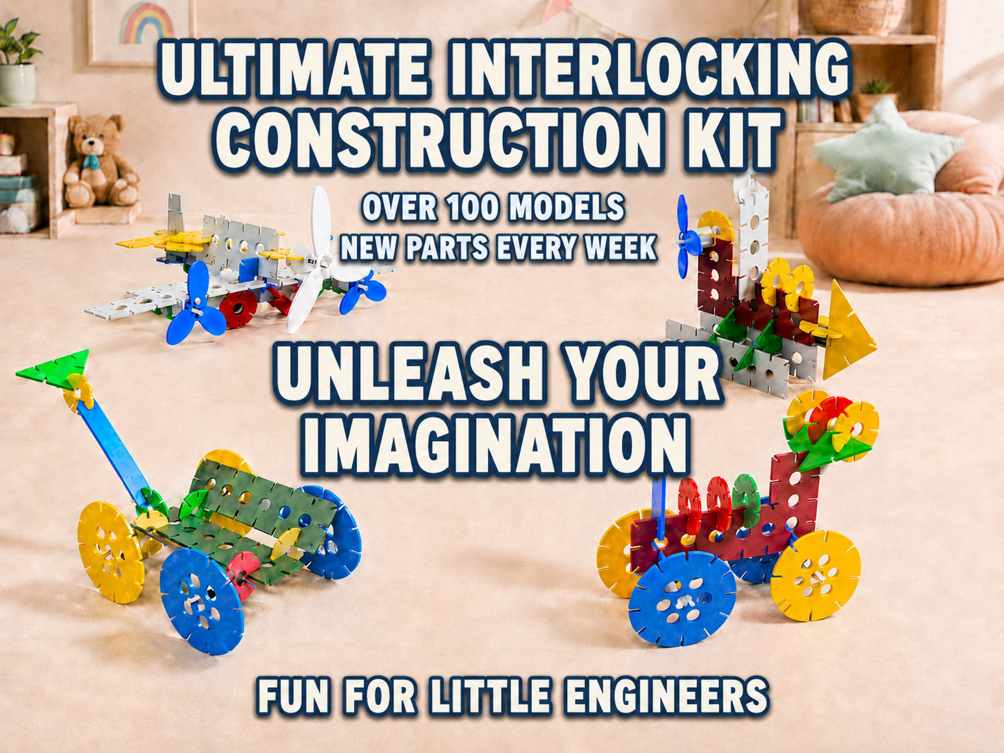 Miniatura 1 do modelo 3D ULTIMATE INTERLOCKING CONSTRUCTION KIT
