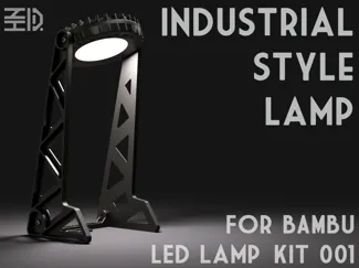 Industrial-style Lamp for LED-Kit
