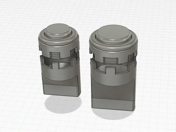 OSBMX v2 – Boutons d'arcade open source 24mm et 30mm