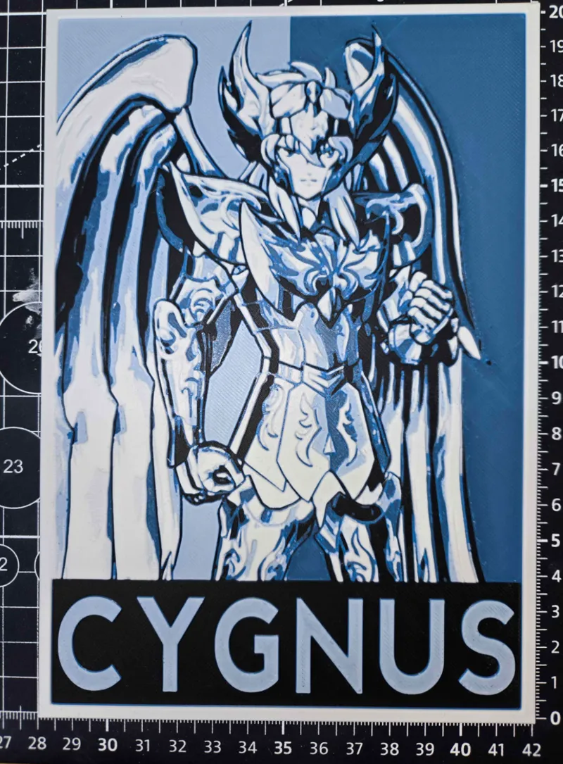 Hueforge Cygnus Saint Seiya 3 colors