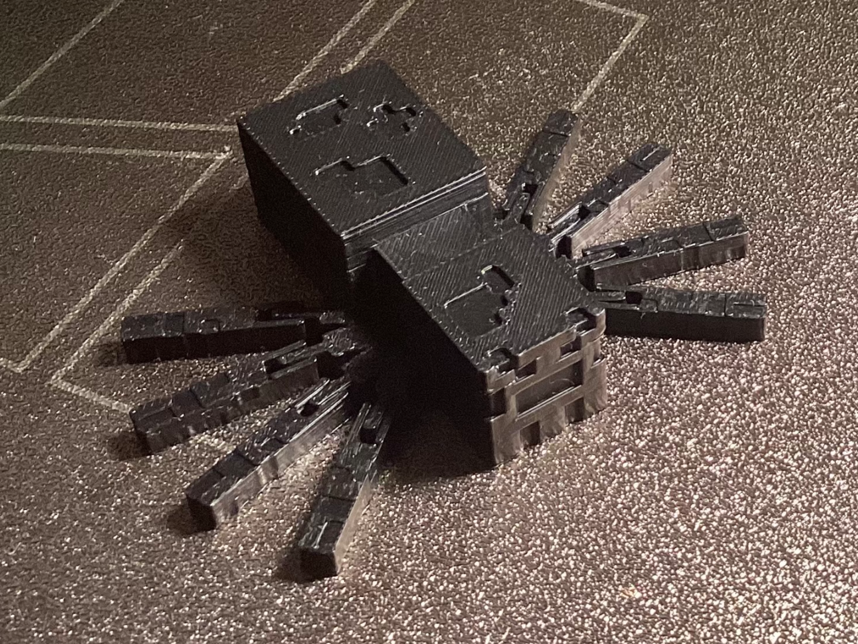 Articulated Minecraft Spider