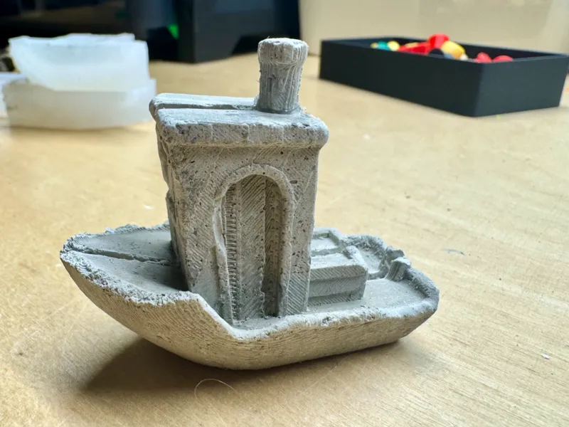 Concrete Benchy | Silicone Mold for Casting