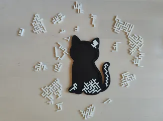 28 Piece Cat Jigsaw Puzzle