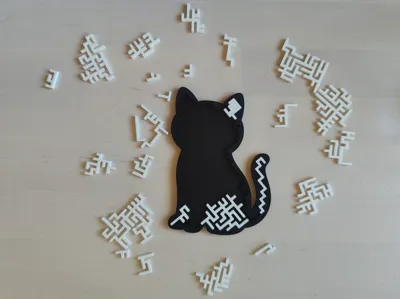 28 Piece Cat Jigsaw Puzzle