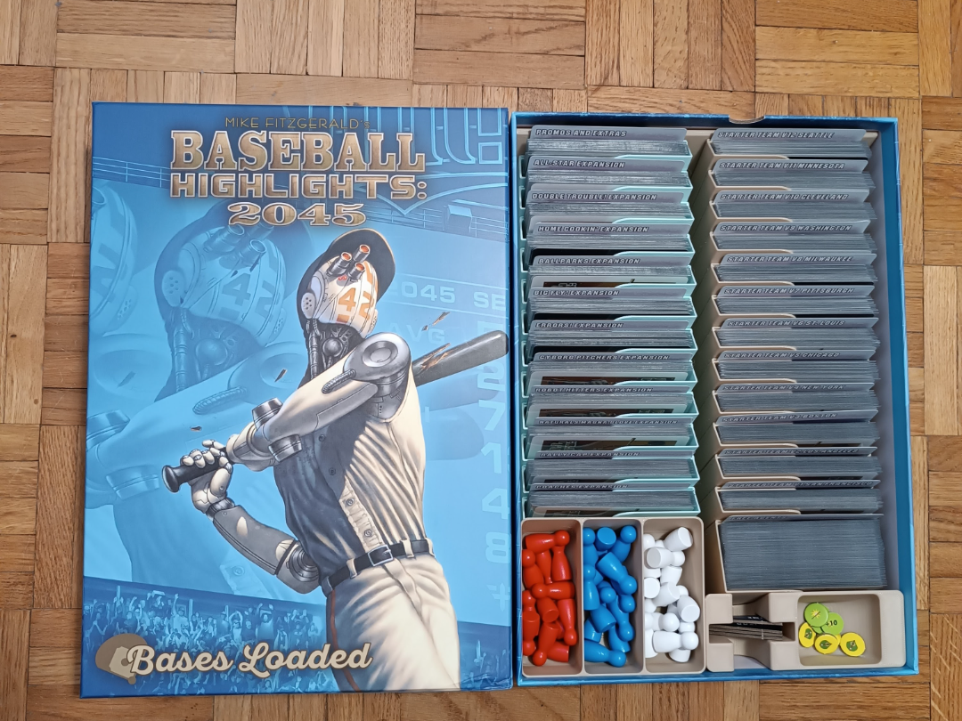 Baseball Highlights 2045 Based Loaded organizer