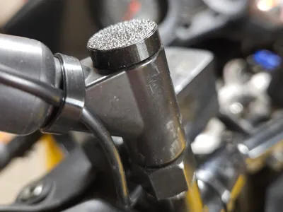 V-Strom mirror stem plug