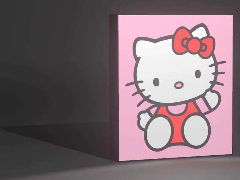Hello kitty light box