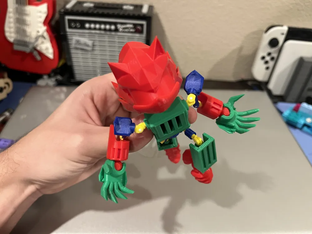Furnace Action Figure- Sonic.EXE Outcome Memories - Free 3D Print Model ...