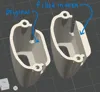 modified nose cone to prevent steering rod slipping